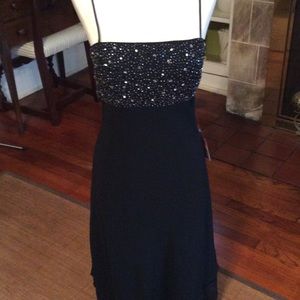 Faviana Black Special Occasion Dress NWT